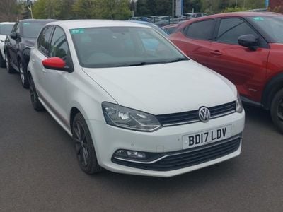 Used VW Polo Beats 90 HP (66 kW) 2017 White Hatchback
