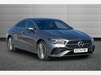 Used Mercedes CLA250e AMG Line Premium 218 HP (160 kW) 2024 Mountain grey Sedan