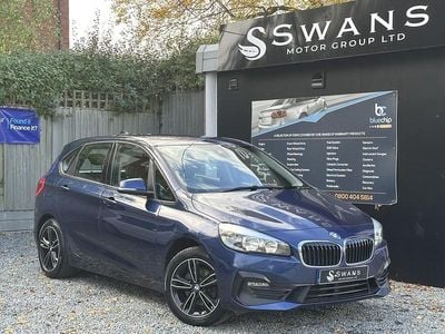 Blue Used 2018 BMW 218 Sport Line Hatchback | £7,795 (Fair price)