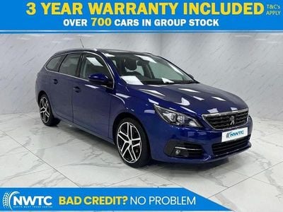 Used Peugeot 308 SW Allure 130 HP (95 kW) 2018 Blue Estate