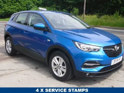 Used Vauxhall Grandland X S 130 HP (95 kW) 2019 Blue SUV
