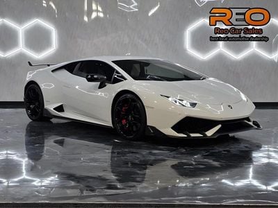 Used Lamborghini Huracán 610 HP (448 kW) 2015 White Coupe