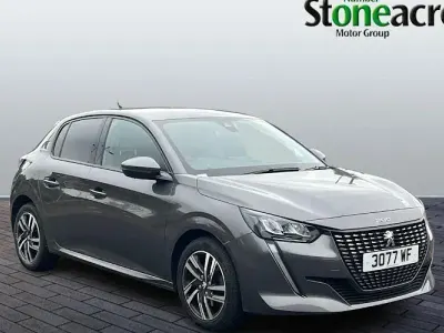 Used Peugeot 208 Allure 102 HP (75 kW) 2021 Grey Hatchback