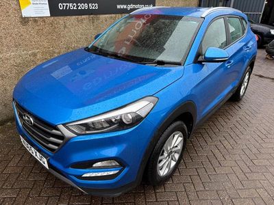 Second-hand Hyundai Tucson SE 116 CP (85 kW) 2015 Albastru SUV
