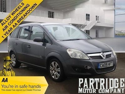 used Vauxhall Zafira 1.6 DESIGN 16V 5d 105 BHP