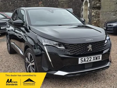 Used Peugeot 3008 Allure 131 HP (96 kW) 2022 Black SUV