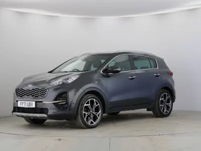 Usado Kia Sportage GT-Line 136 HP (100 kW) 2021 Cinzento SUV