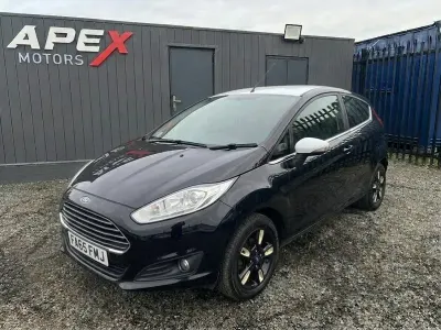 Used Ford Fiesta Zetec 2016 Black Hatchback