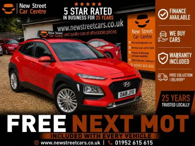 Used Hyundai Kona SE 2018 Orange SUV