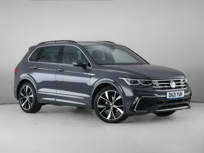 Used VW Tiguan R-line 150 HP (110 kW) 2021 Grey SUV