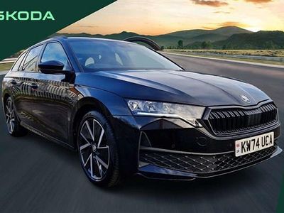 Black Used 2025 Skoda Octavia SportLine Estate | £26,994 (Expensive)