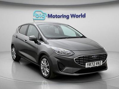 Used Ford Fiesta Titanium 125 HP (91 kW) 2021 Grey Hatchback