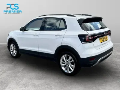 Used VW T-Cross SE 95 HP (69 kW) 2021 White SUV