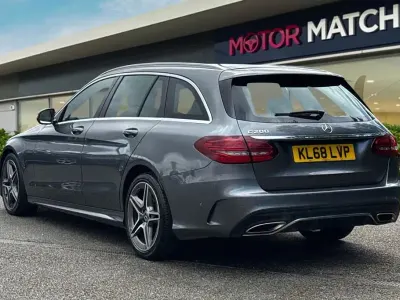 Used Mercedes C200 AMG line 2019 Grey Estate