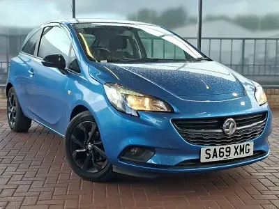 Used Vauxhall Corsa 90 HP (66 kW) 2019 Blue Hatchback