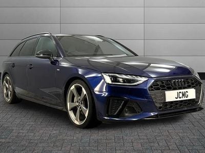 Used Audi A4 Black Edition 200 HP (147 kW) 2022 Blue Estate