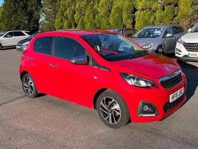 Used Peugeot 108 82 HP (60 kW) 2015 Red Hatchback