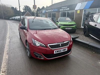 Used Peugeot 308 GT-line 2016 Red Estate