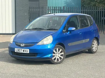 Used Honda Jazz SE 83 HP (61 kW) 2007 Blue Hatchback