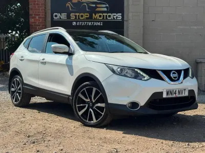 Used Nissan Qashqai Tekna 110 HP (80 kW) 2014 White SUV