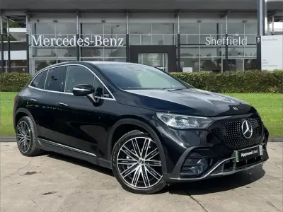 Used Mercedes EQE350 AMG line 214 kW (292 HP) 2024 Black SUV