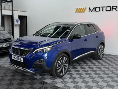 Second-hand Peugeot 3008 GTi 300 CP (220 kW) 2020 Albastru SUV