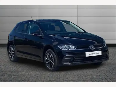 Used VW Polo Match 95 HP (69 kW) 2026 Black Hatchback