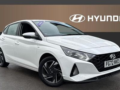 White Used 2022 Hyundai i20 SE Hatchback | £12,538 (Fair price)