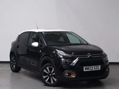 Used Citroën C3 PureTech 83 HP (61 kW) 2023 Black Hatchback