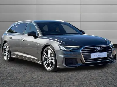 Begagnad Audi A6 S-Line 204 HK (150 kW) 2022 Grå Kombi