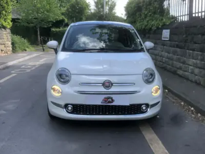 Używany Fiat 500 Lounge 69 KM (50 kW) 2017 Biały Hatchback
