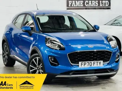 Used Ford Puma Titanium 125 HP (91 kW) 2020 Blue SUV