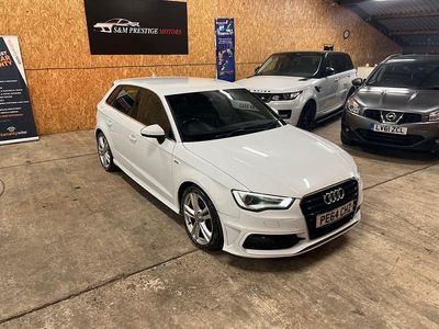 White Used 2014 Audi A3 Sportback S-Line Hatchback | £8,999 (Fair price)