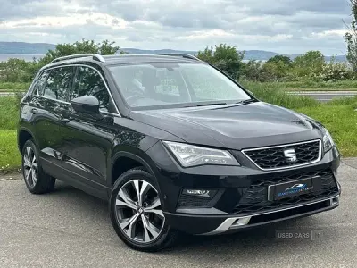 Usado Seat Ateca SE Technology 115 CV (84 kW) 2019 Negro SUV