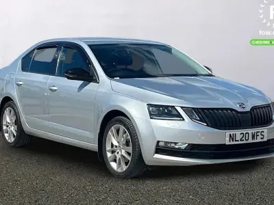 Second-hand Skoda Octavia SE L 150 CP (110 kW) 2020 Argintiu Hatchback