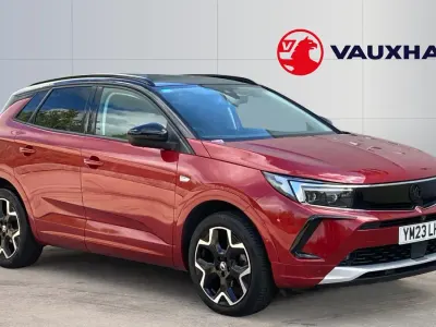 Used Vauxhall Grandland X Ultimate 130 HP (95 kW) 2023 Red SUV