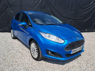 Used Ford Fiesta Titanium 2013 Blue Hatchback