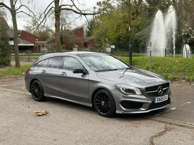Used Mercedes CLA220 Shooting Brake AMG 2015 Grey Estate