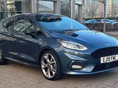 Blue Used 2019 Ford Fiesta ST-Line Hatchback | £6,990 (Fair price)