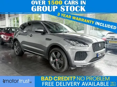 Used Jaguar E-Pace Chequered Flag 150 HP (110 kW) 2020 Grey SUV