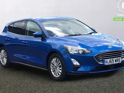 Used Ford Focus Titanium 150 HP (110 kW) 2019 Blue Hatchback