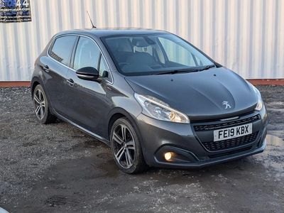Used Peugeot 208 GT-line 110 HP (80 kW) 2019 Grey Hatchback