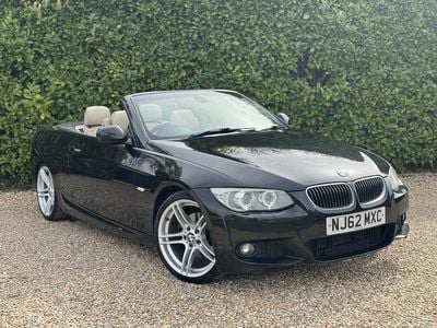 Used BMW 320 Cabriolet Sport Line 2012 Black Cabriolet