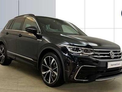 Black Used 2022 VW Tiguan R-line SUV | £27,556 (Fair price)