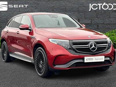 Used Mercedes EQC400 AMG Line Premium Plus 300 kW (408 HP) 2022 Red SUV