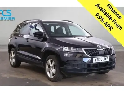 Gebraucht Skoda Karoq SE 2021 Schwarz SUV