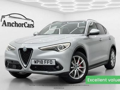 Silver Used 2018 Alfa Romeo Stelvio Edizione Speciale SUV | £16,416 (Good price)