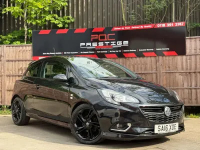 Begagnad Vauxhall Corsa Edition 2016 Svart Halvkombi