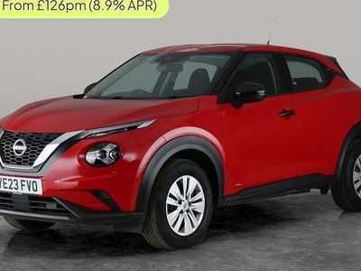 Used Nissan Juke Visia 114 HP (83 kW) 2022 Red SUV