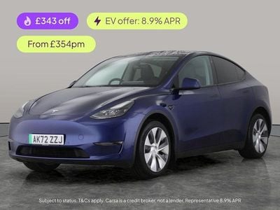 Blue Used 2022 Tesla Model Y Long Range AWD SUV | £23,514 (Good price)